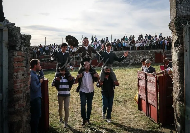 Festejo taurino en Buenamadre. Foto de Miguel Hernández
