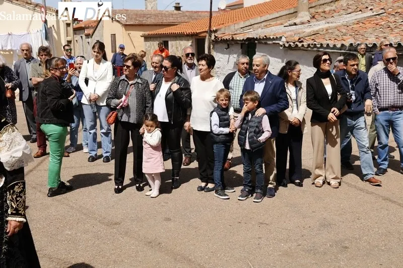Bailes charros en la última jornada de las fiestas en Doñinos de Salamanca. Foto de David Sañudo