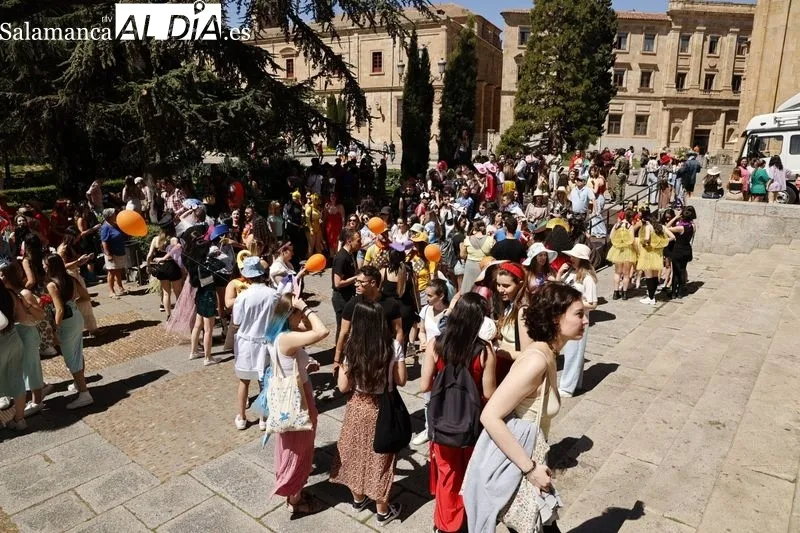 Fiestas de la Facultad de Filología de la Universidad de Salamanca. Foto de David Sañudo
