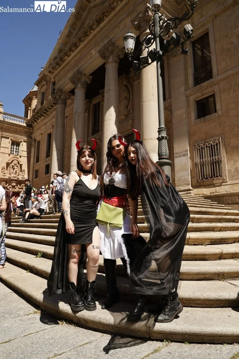 Fiestas de la Facultad de Filología de la Universidad de Salamanca. Foto de David Sañudo