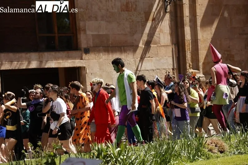 Fiestas de la Facultad de Filología de la Universidad de Salamanca. Foto de David Sañudo