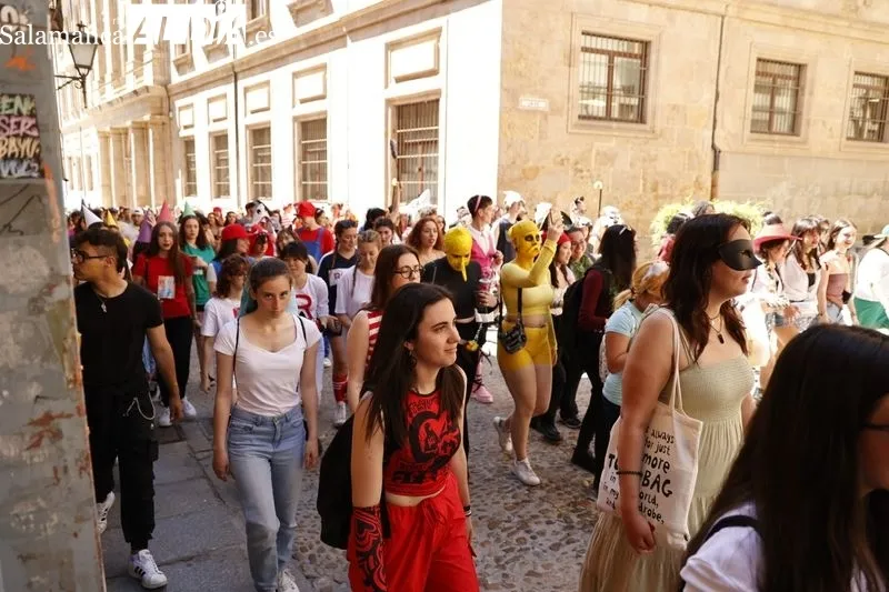 Fiestas de la Facultad de Filología de la Universidad de Salamanca. Foto de David Sañudo
