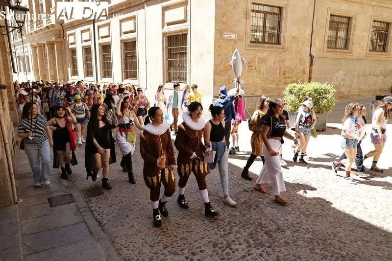 Fiestas de la Facultad de Filología de la Universidad de Salamanca. Foto de David Sañudo