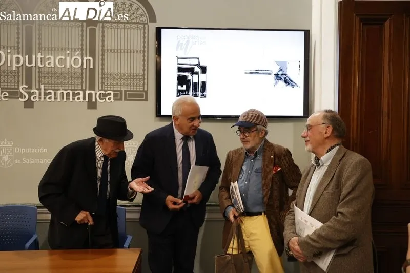 Presentación de la revista 'Papeles del Martes' en la Diputación de Salamanca. Foto de David Sañudo