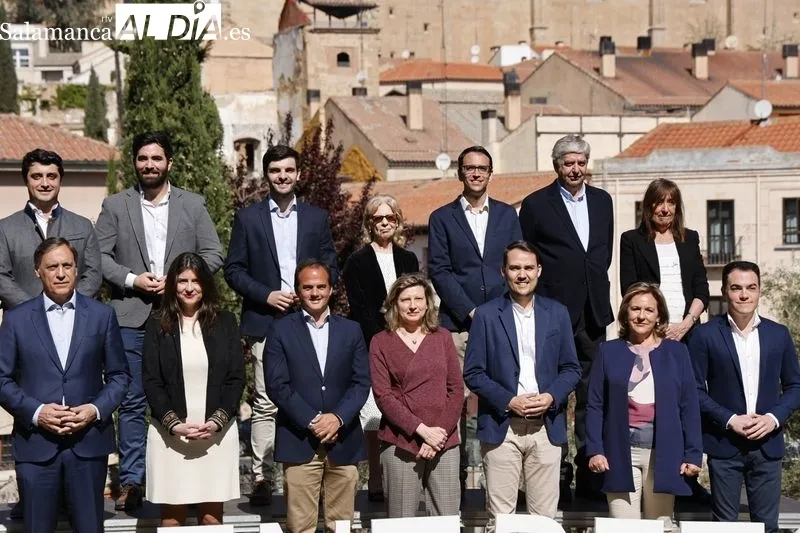 Presentación de la candidatura del PP para las elecciones municipales en Salamanca. Foto de David Sañudo