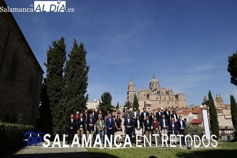 Presentación de la candidatura del PP para las elecciones municipales en Salamanca. Foto de David Sañudo
