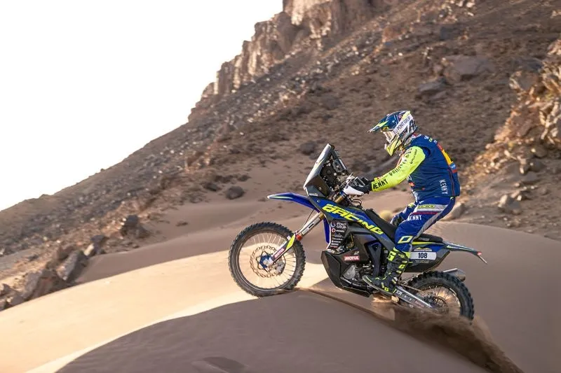 Foto 2 - Santolino suma 2.000 kil&oacute;metros y su primera victoria en el camino al Dakar
