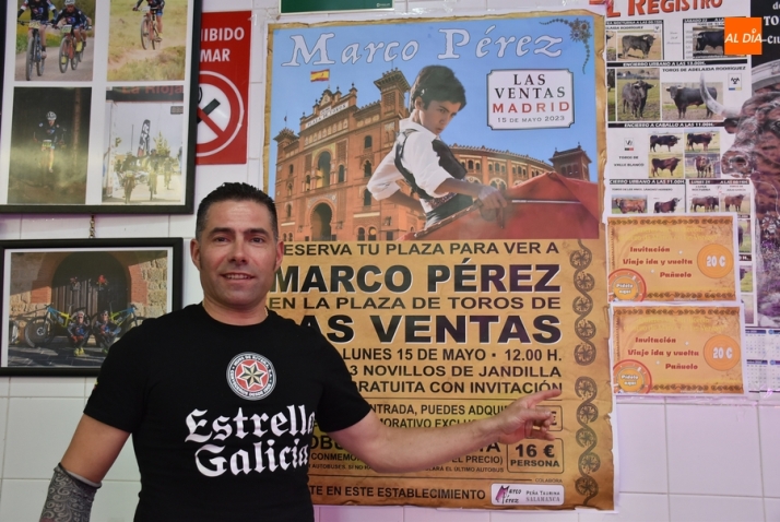 Organizado un viaje para ir a ver desde Ciudad Rodrigo el debut de Marco Pérez en Las Ventas