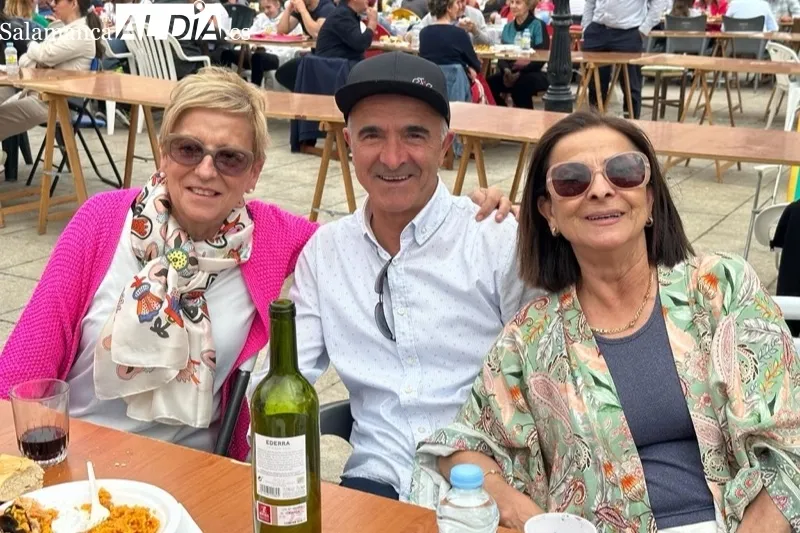 Cantalpino ha celebrado una gran paellada popular para festejar a San Isidro
