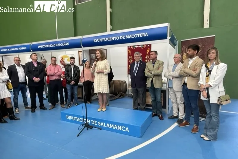 Foto 3 - Macotera vive su esperada XV Feria Agroalimentaria y VII Macoinnova como gran escaparate y con multitud de visitantes