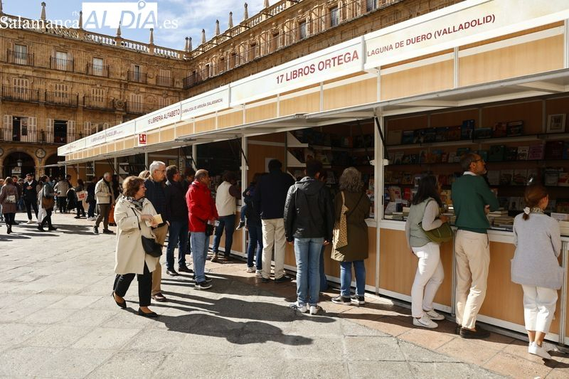 Libros y literatura como protagonistas en el centro de Salamanca