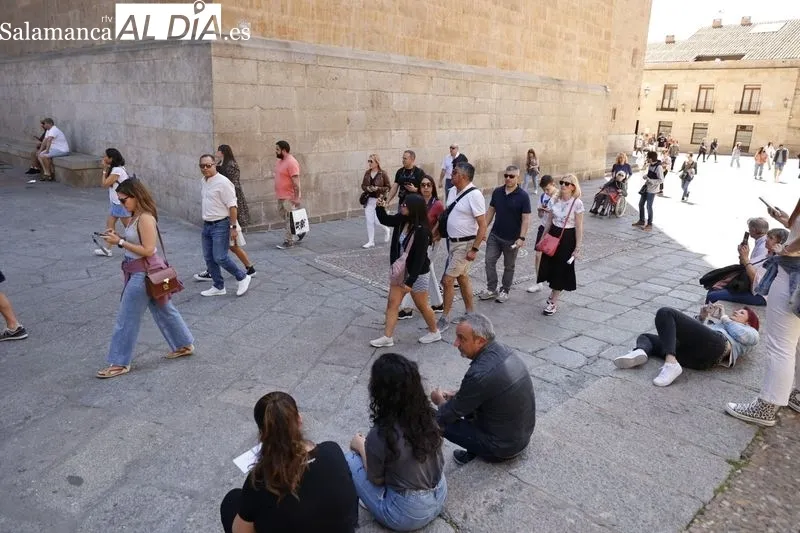Ambiente en Salamanca en este 1 de mayo. Fotos: David Sañudo