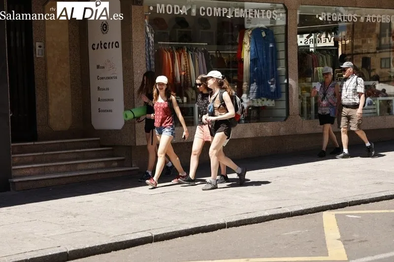 Ambiente en Salamanca en este 1 de mayo. Fotos: David Sañudo