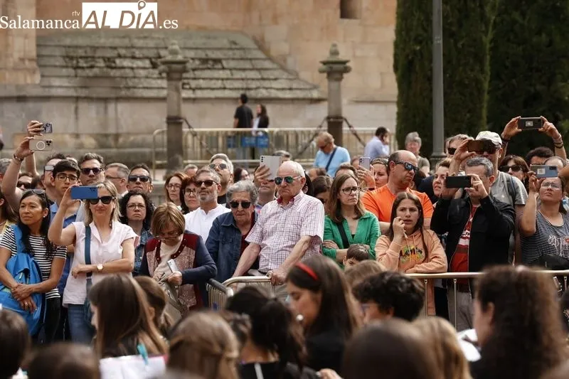 Foto 4 - M&aacute;s de 300 alumnos de conservatorios de Castilla y Le&oacute;n llenan de m&uacute;sica las calles salmantinas
