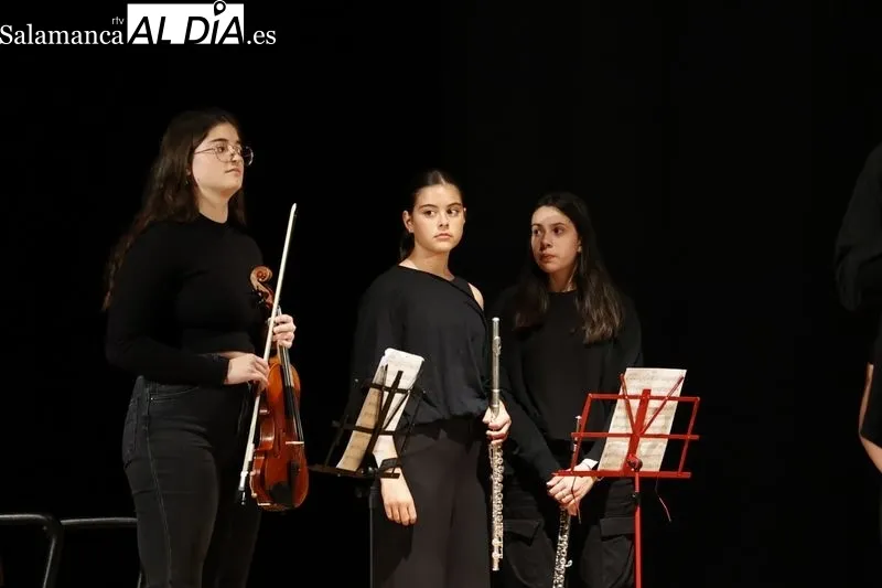 Concierto de la Joven Orquesta Sinfónica Antonio Machado. Fotos: David Sañudo