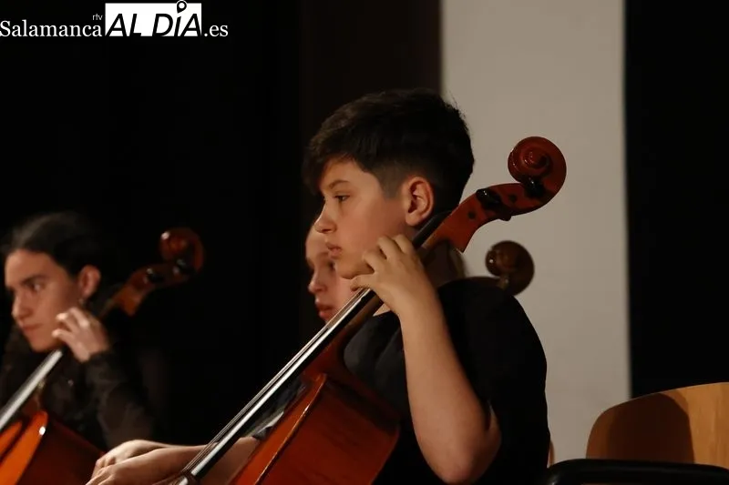 Concierto de la Joven Orquesta Sinfónica Antonio Machado. Fotos: David Sañudo