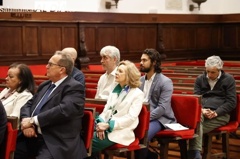 Acto de ingreso de Juan Manuel Corchado en la Real Academia de Medicina de Salamanca. Fotos: David Sañudo