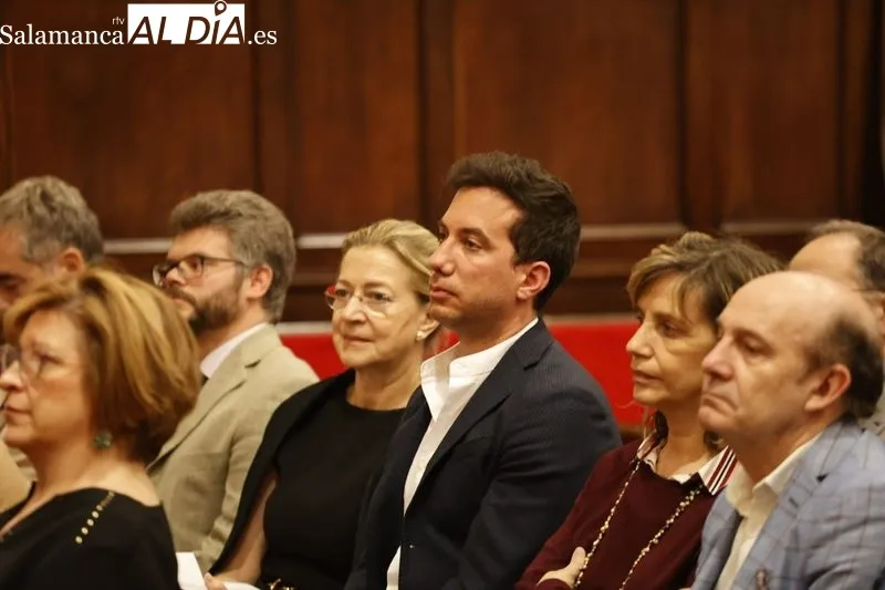 Acto de ingreso de Juan Manuel Corchado en la Real Academia de Medicina de Salamanca. Fotos: David Sañudo