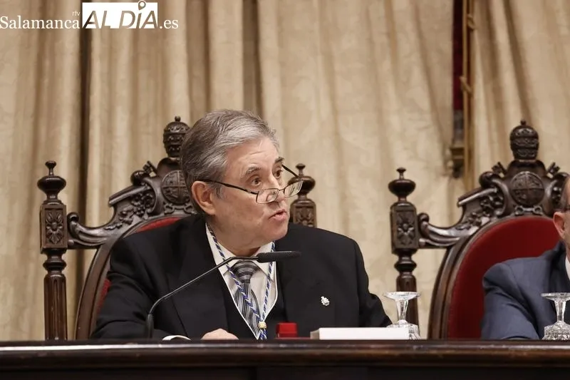 Acto de ingreso de Juan Manuel Corchado en la Real Academia de Medicina de Salamanca. Fotos: David Sañudo