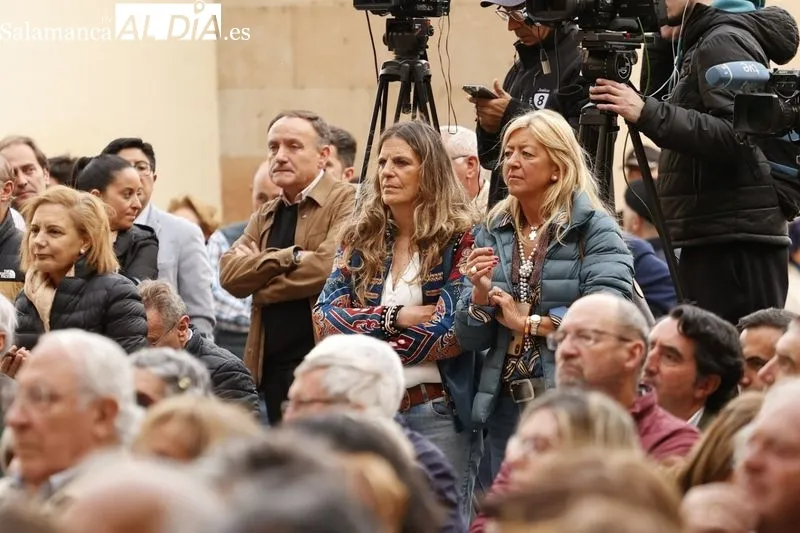 Mitin del PP en Salamanca con Rajoy, Mañueco y Carbayo. Fotos: David Sañudo