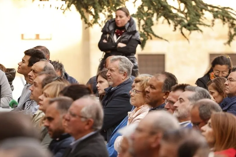 Mitin del PP en Salamanca con Rajoy, Mañueco y Carbayo. Fotos: David Sañudo