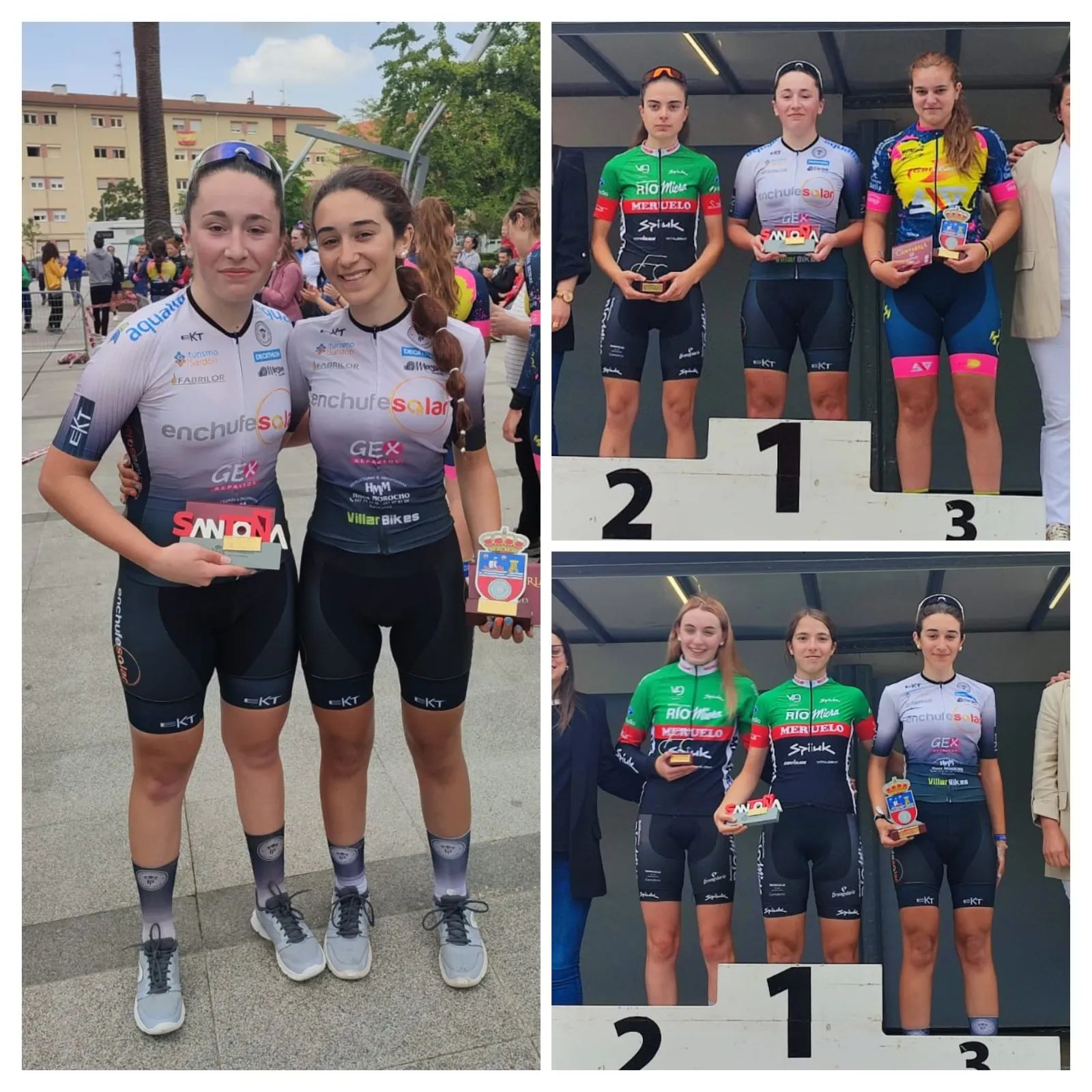 Ciclistas del Enchufe Solar