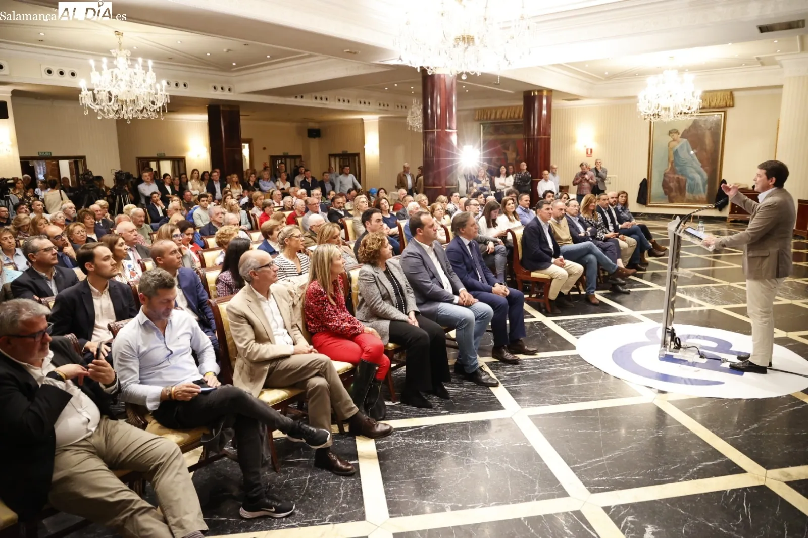Acto de fin de campaña del Partido Popular en Salamanca. Fotos: David Sañudo