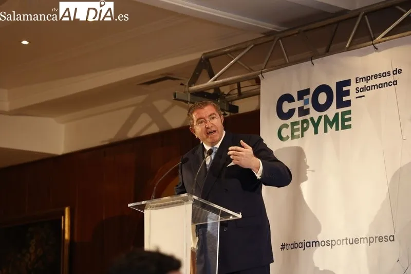 Ceremonia de entrega de los Premios CEOE CEPYME Salamanca 2023. Fotos: David Sañudo