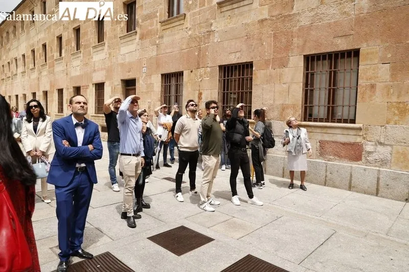 Ambiente en el centro de Salamanca este sábado. Fotos: David Sañudo