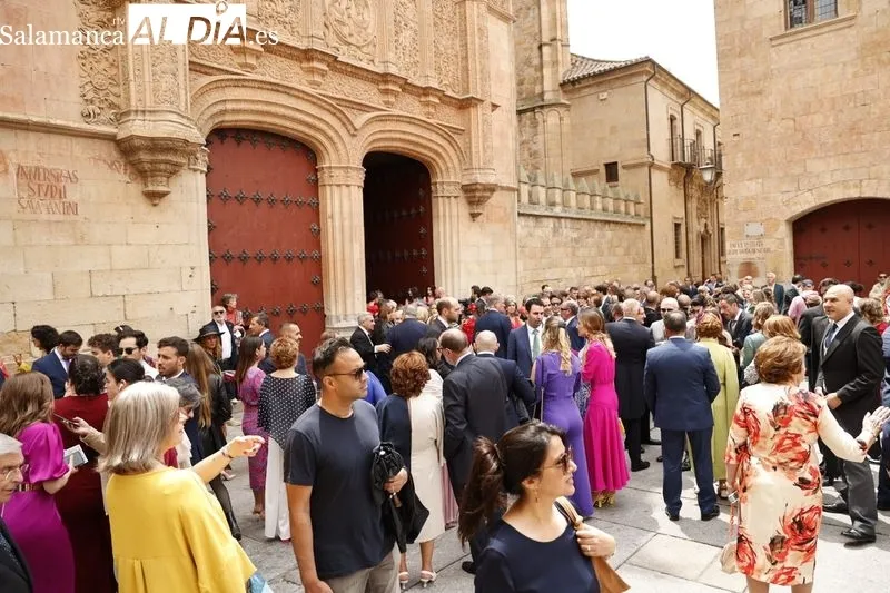 Ambiente en el centro de Salamanca este sábado. Fotos: David Sañudo