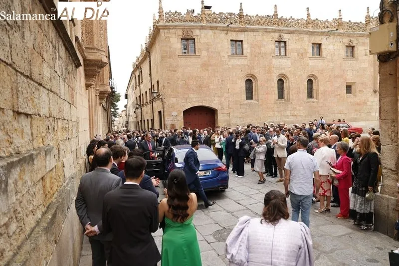 Ambiente en el centro de Salamanca este sábado. Fotos: David Sañudo