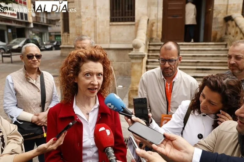 Momento de la votación de la candidata a la Alcaldía de Ciudadanos. Fotos: David Sañudo