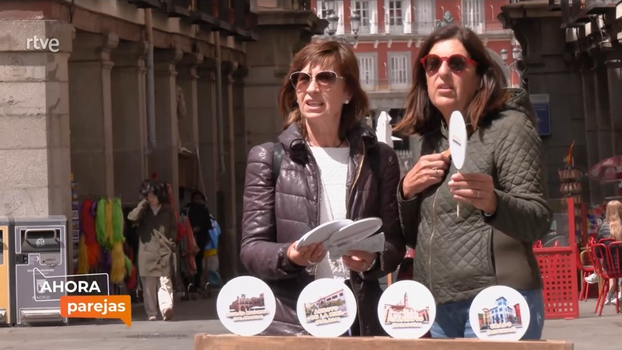 Foto 3 - El gentilicio mirobrigense, a concurso por las calles de Madrid gracias a La 1 de TVE