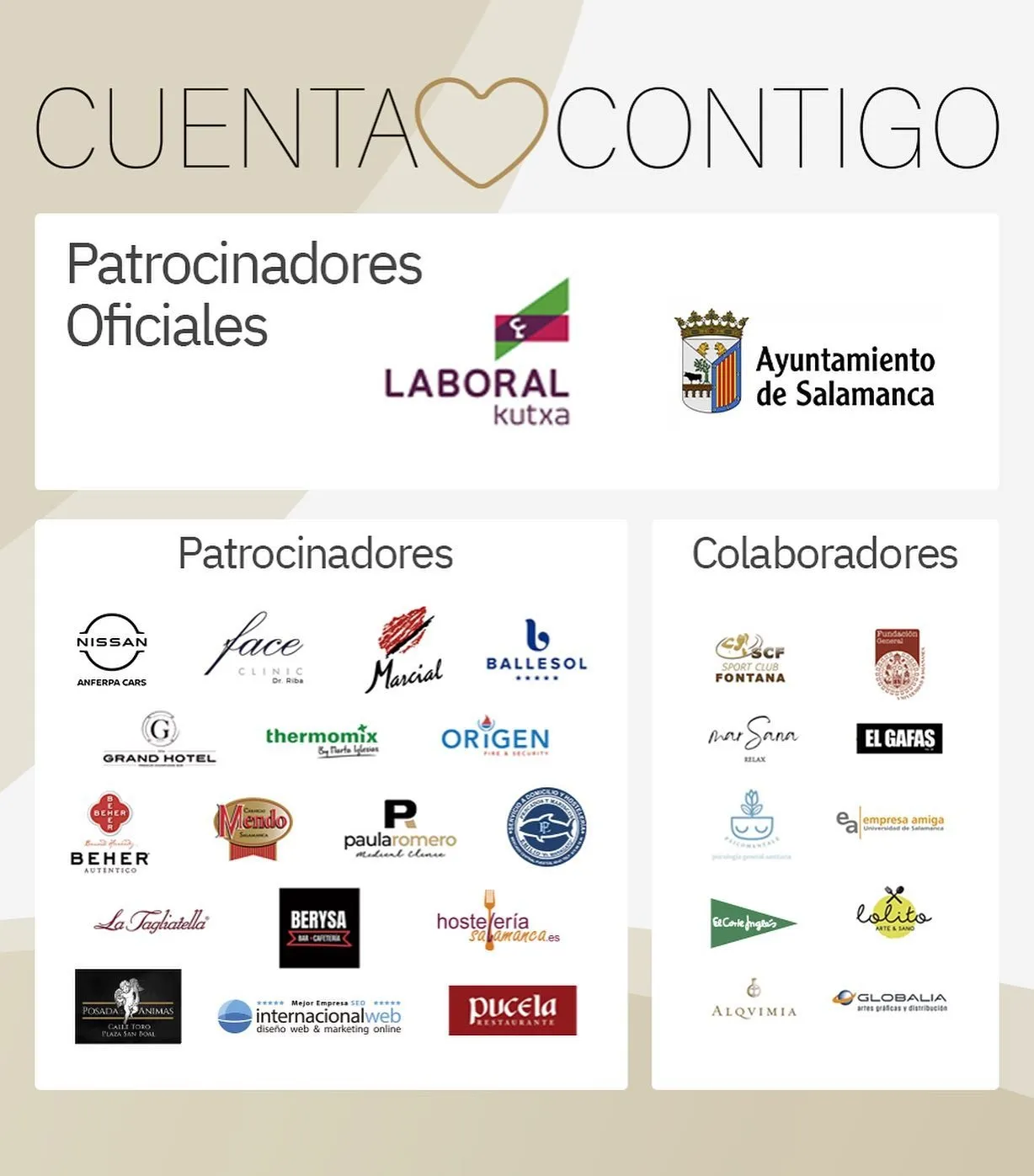 Foto 3 - Salamanca acoger&aacute; el pr&oacute;ximo 10 de junio el evento 'Cuenta Contigo'