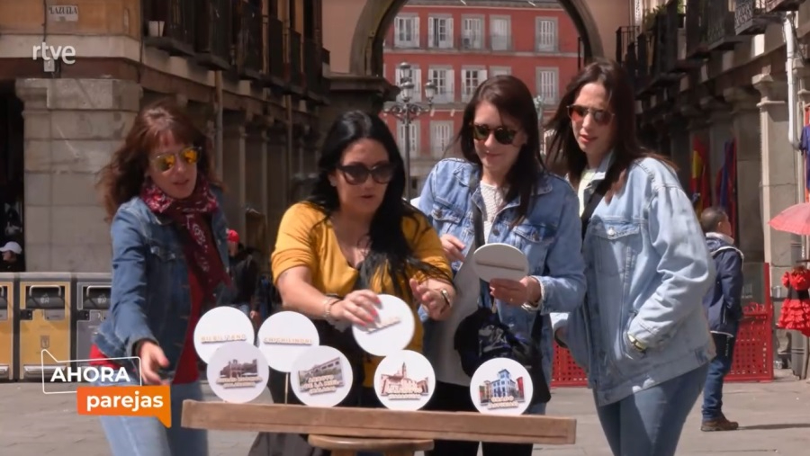 Foto 5 - El gentilicio mirobrigense, a concurso por las calles de Madrid gracias a La 1 de TVE