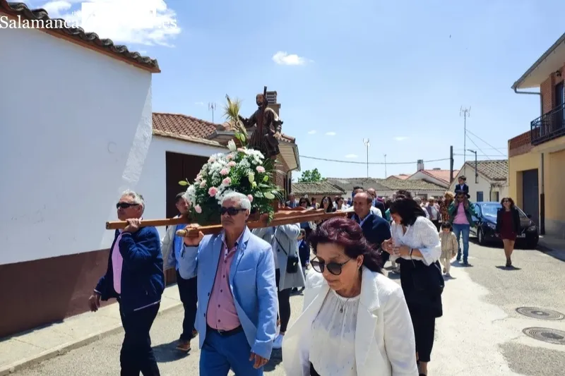 Aldeaseca honra a su patrón, San Isidro, en su día grande