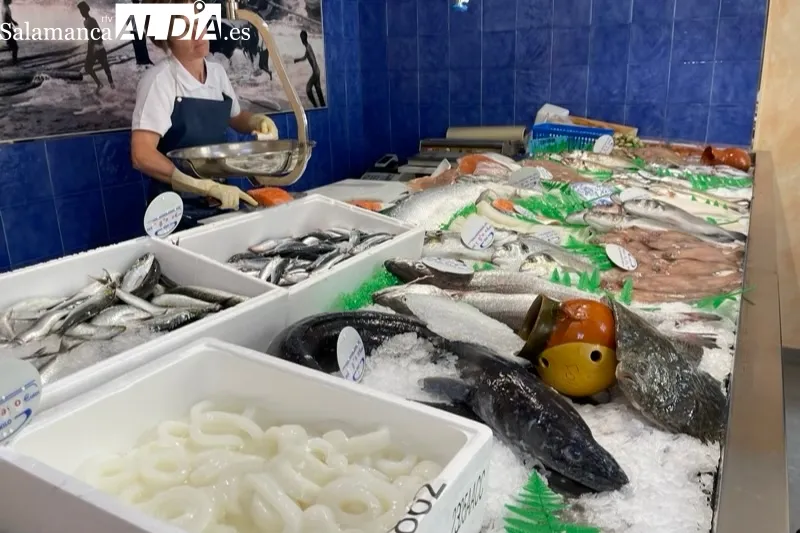 Mercedes Miguel abre en Peñaranda su pescadería Rías Baixas