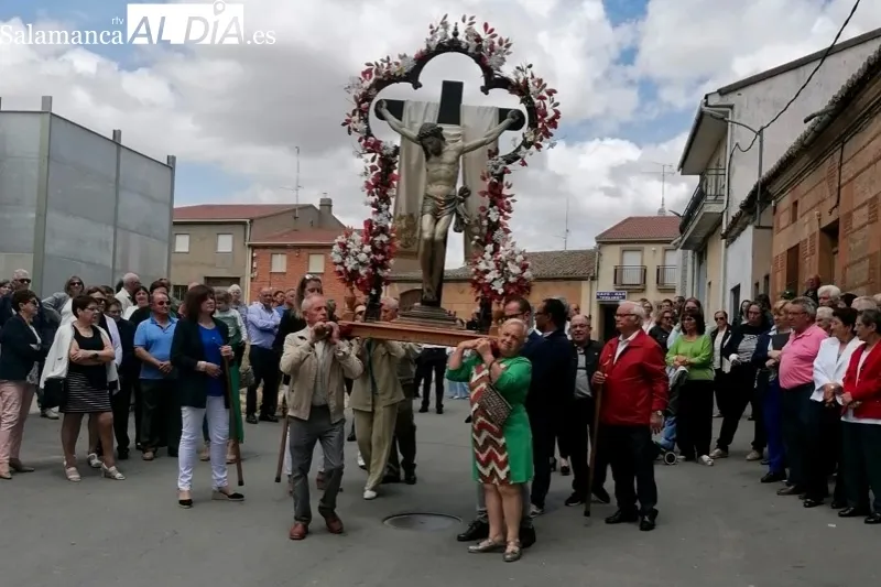 Villoruela comienza a festejar al Santo Cristo de la Esperanza