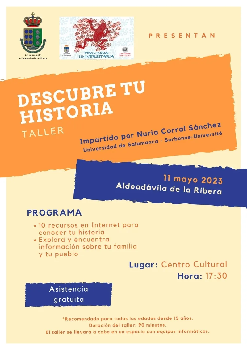 Foto 2 - El programa Provincia Universitaria llega a Aldead&aacute;vila con dos interesantes actividades