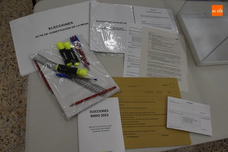 Foto 4 - Preparadas las 18 mesas electorales en las que votar&aacute;n los mirobrigenses el domingo