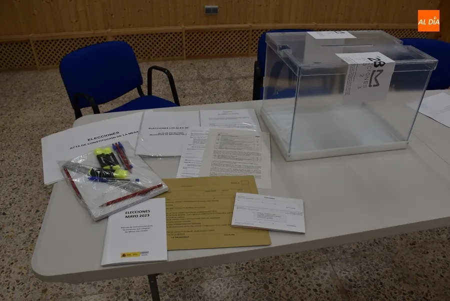 Foto 5 - Preparadas las 18 mesas electorales en las que votar&aacute;n los mirobrigenses el domingo
