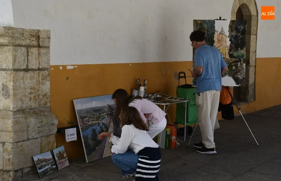 Foto 3 - El toledano Rafael Carrascal Garc&iacute;a triunfa en las Bodas de Plata del Concurso de Pintura al Aire Libre
