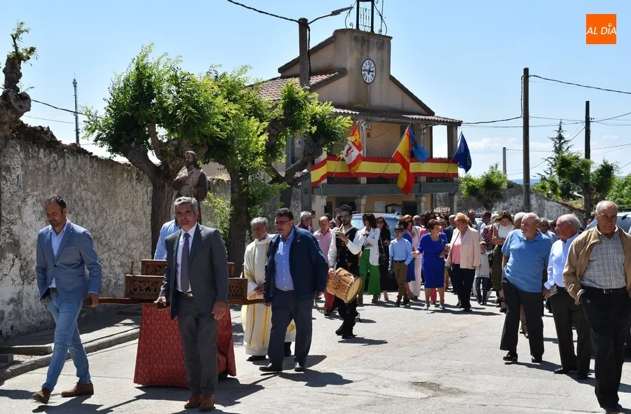 Foto 9 - Ampl&iacute;sima asistencia a los actos solemnes en honor a San Isidro en Carpio de Azaba