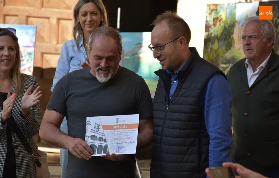 Foto 4 - El toledano Rafael Carrascal Garc&iacute;a triunfa en las Bodas de Plata del Concurso de Pintura al Aire Libre