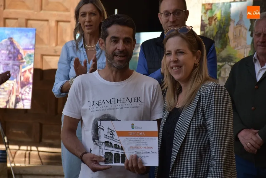 Foto 5 - El toledano Rafael Carrascal Garc&iacute;a triunfa en las Bodas de Plata del Concurso de Pintura al Aire Libre