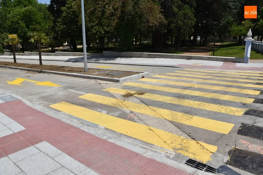 Foto 5 - El tramo superior de la Avenida de Espa&ntilde;a da la bienvenida a sus palmeras