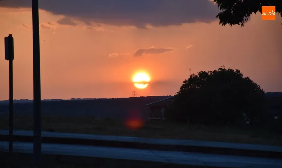 Foto 4 - Una &lsquo;breve&rsquo; pero potente tormenta da paso a un espectacular atardecer