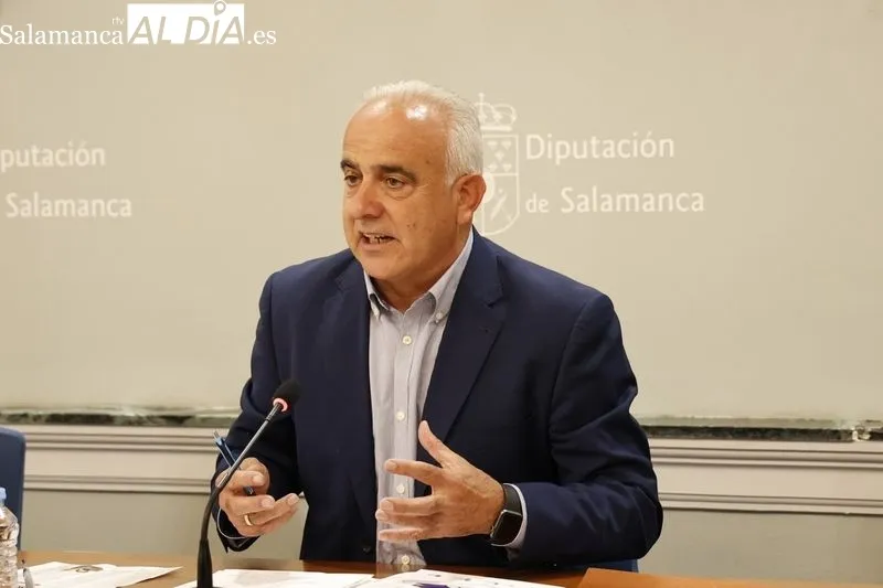 Presentación de la XV Feria Alimentaria y Muestra Artesana de Ledesma, en la Diputación. Foto de David Sañudo