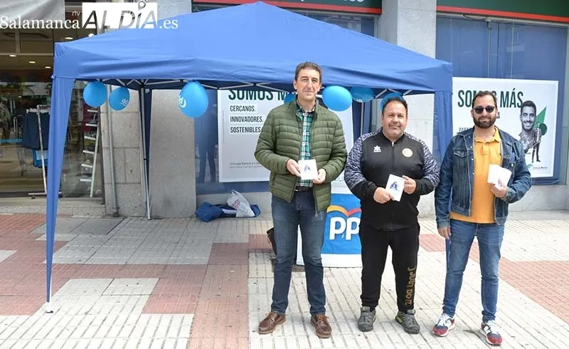Foto 7 - Las carpas electorales toman el centro de B&eacute;jar