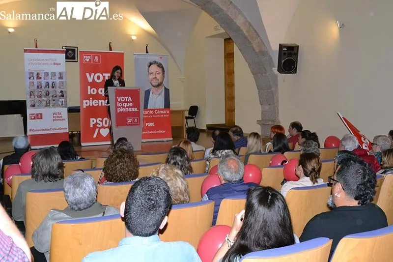 Foto 5 - El PSOE cierra su campa&ntilde;a en B&eacute;jar